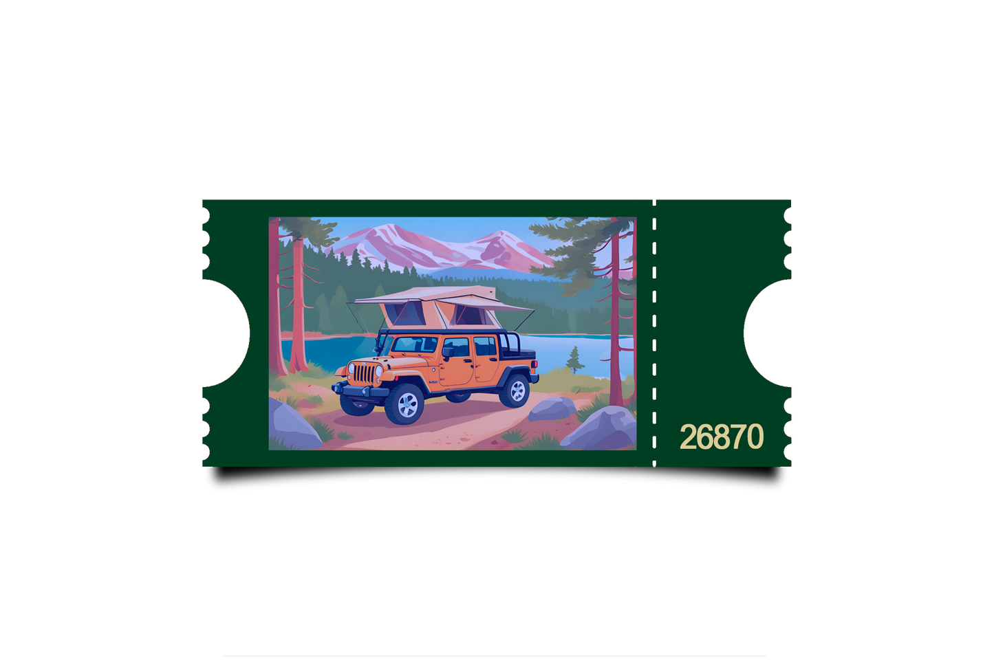 Boleto Ilustracion N 26870