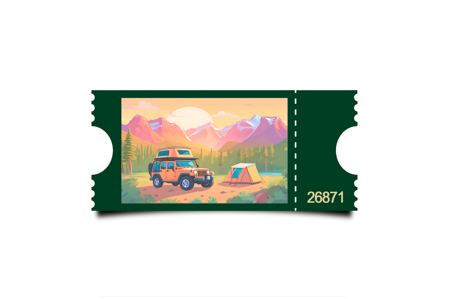 Boleto Ilustracion N 26871