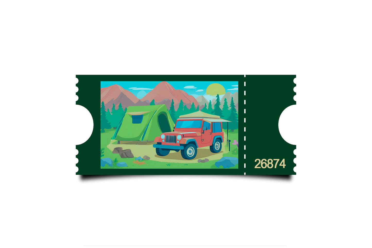 Boleto Ilustracion N 26874