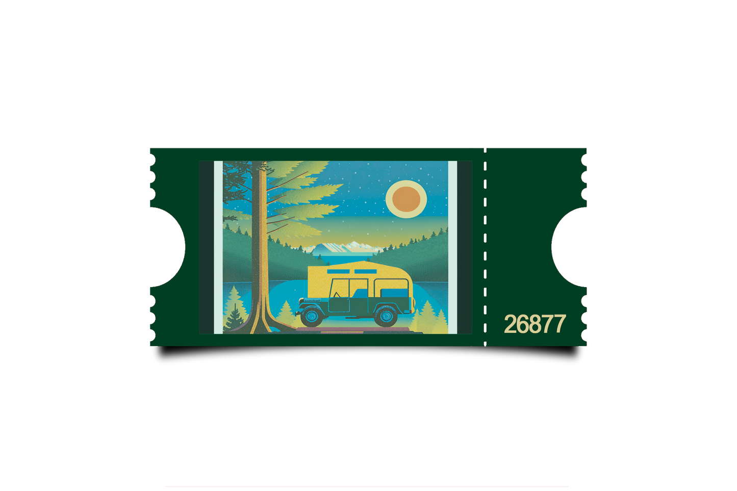 Boleto Ilustracion N 26877
