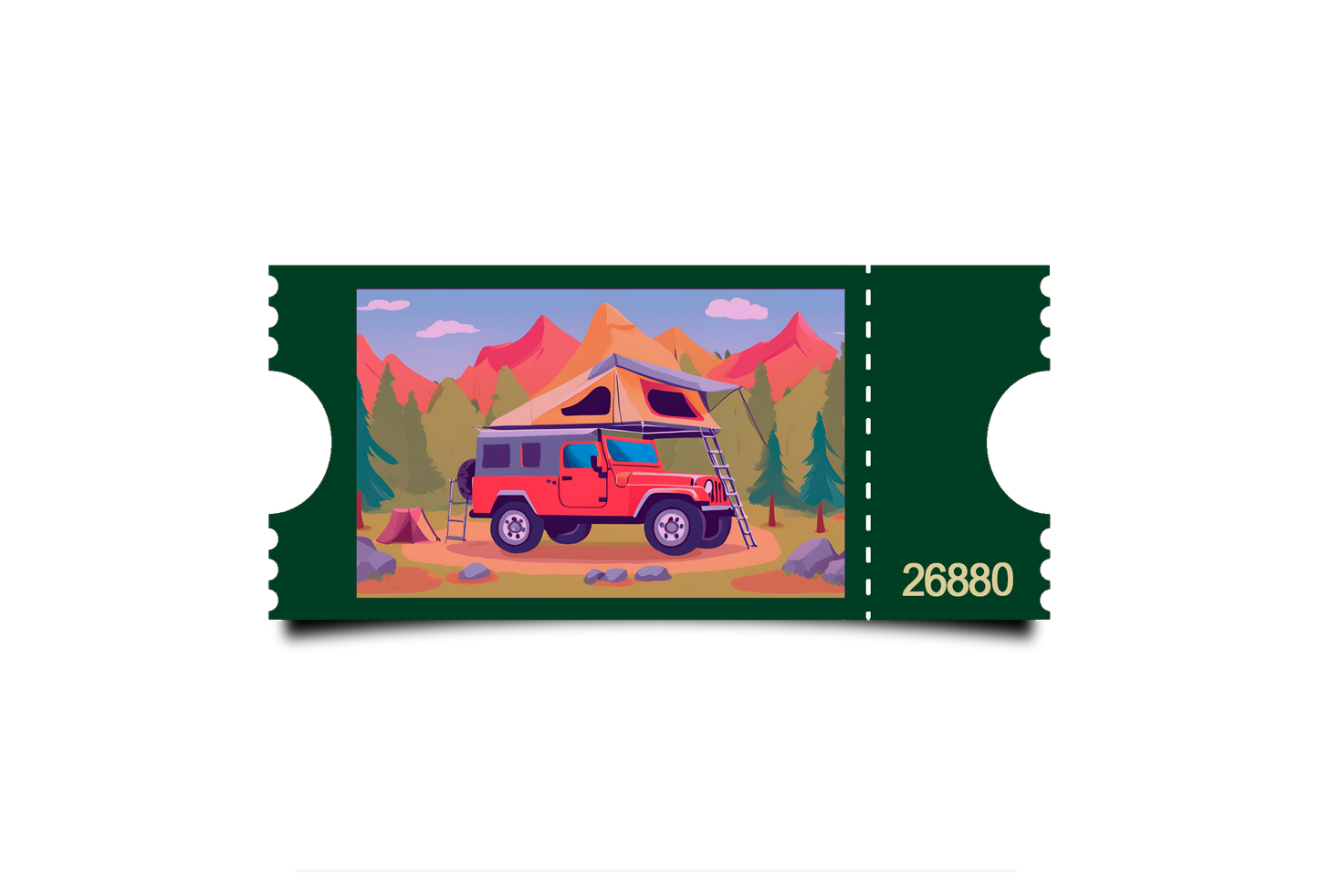 Boleto Ilustracion N 26880
