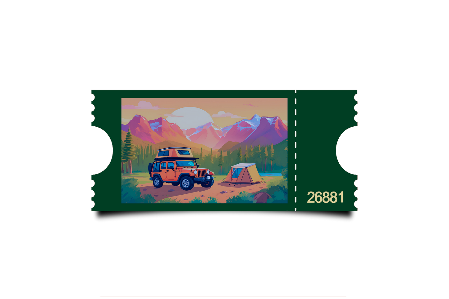 Boleto Ilustracion N 26881