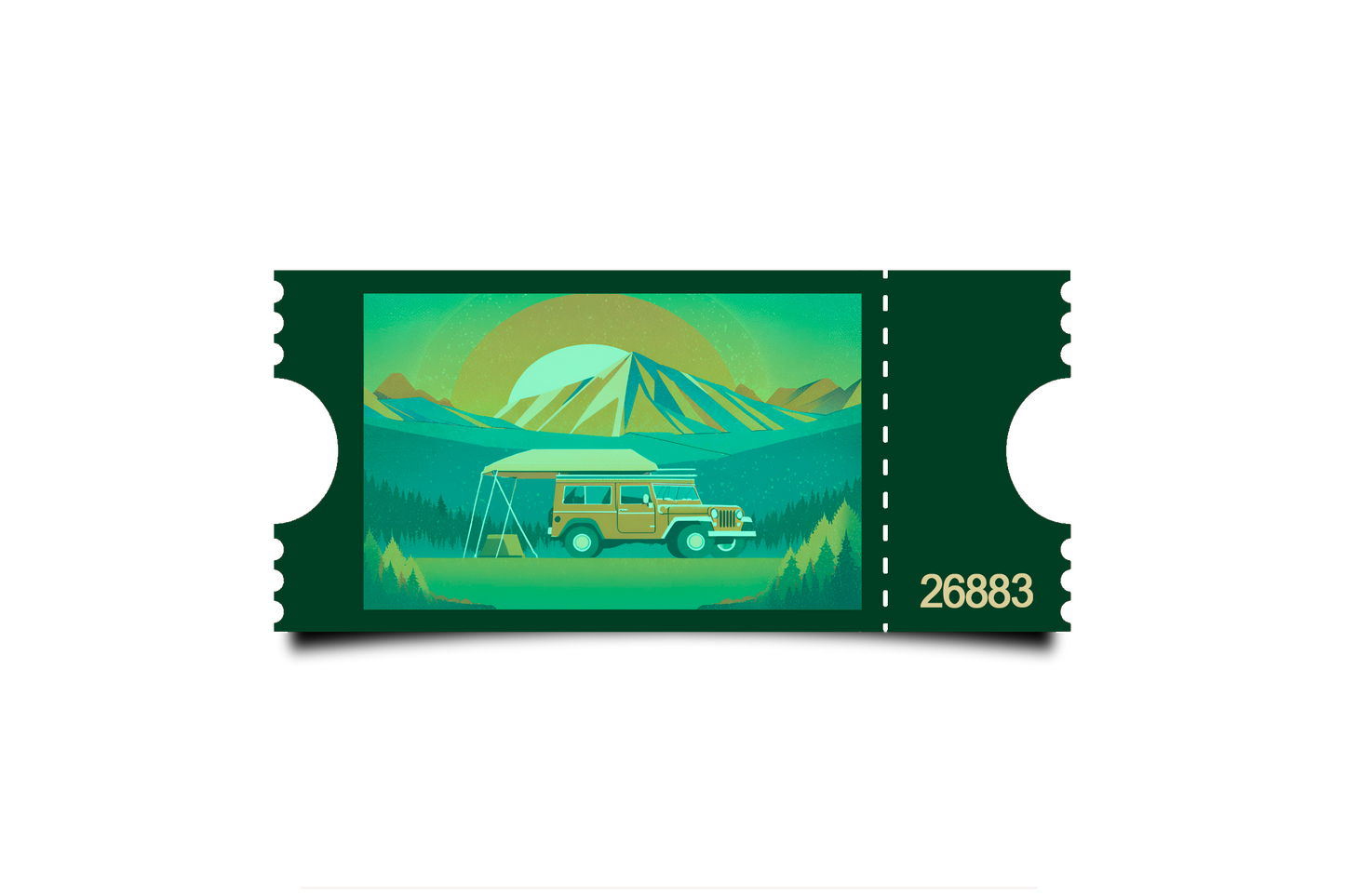 Boleto Ilustracion N 26883