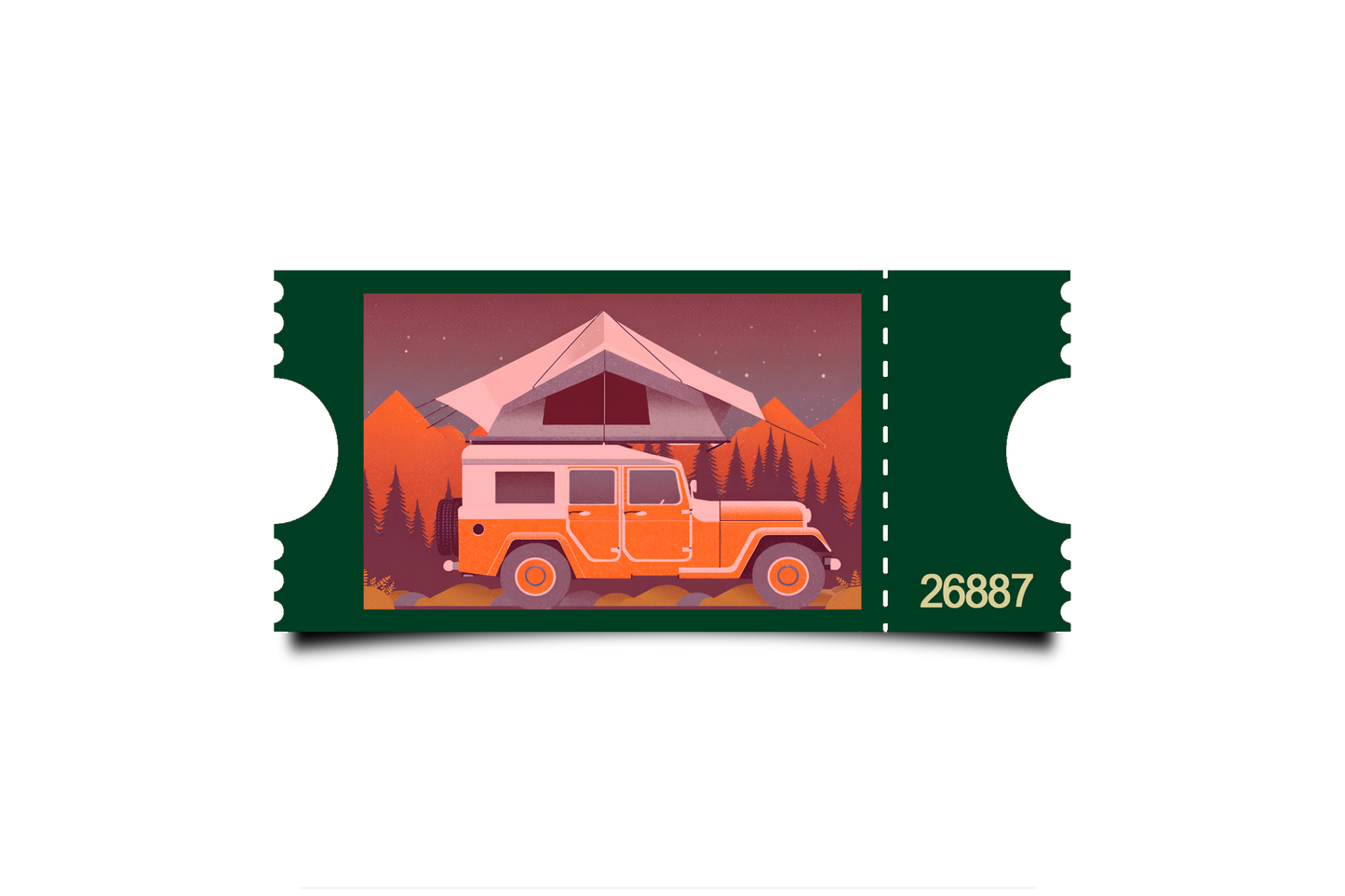 Boleto Ilustracion N 26887