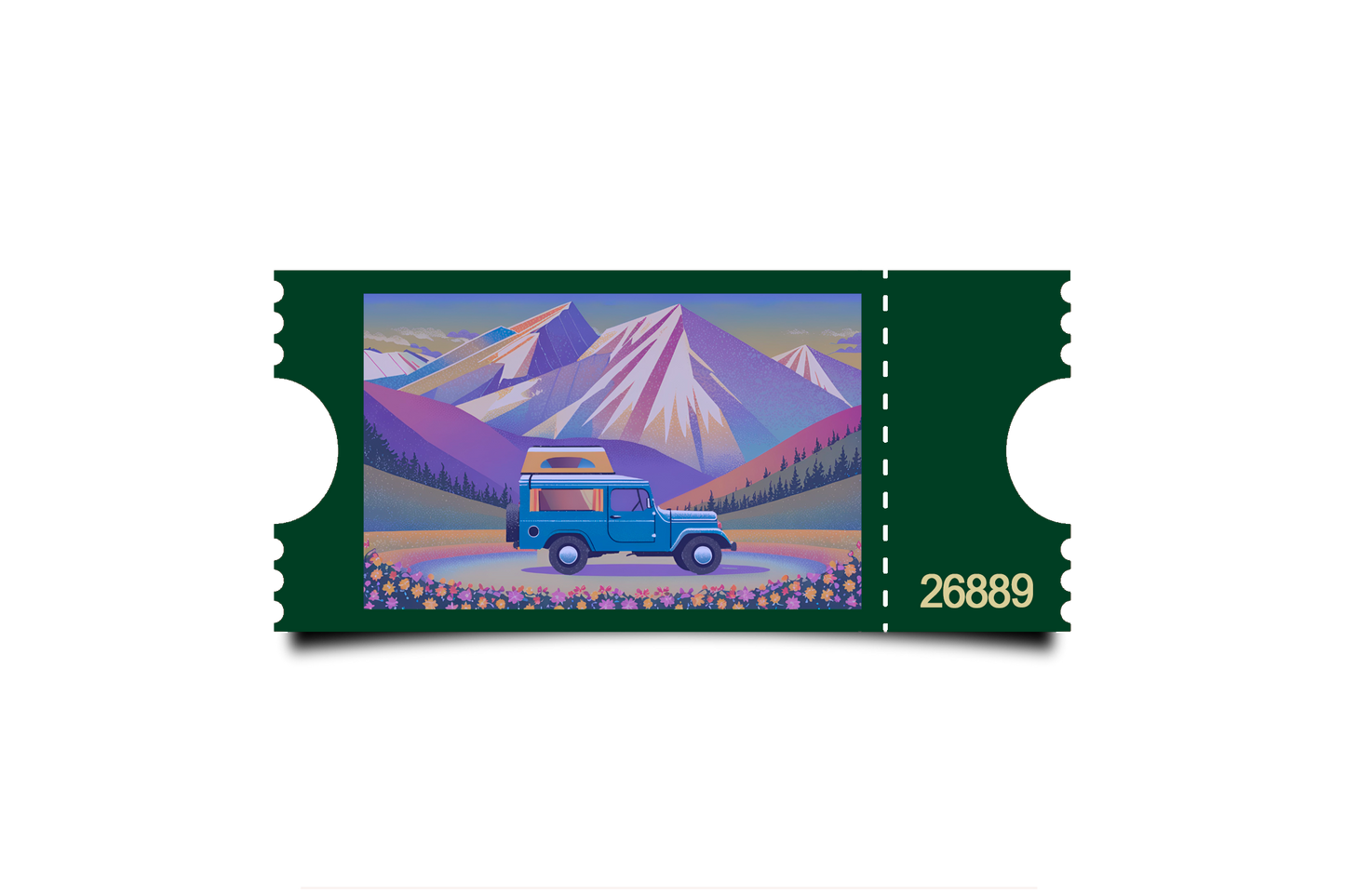 Boleto Ilustracion N 26889