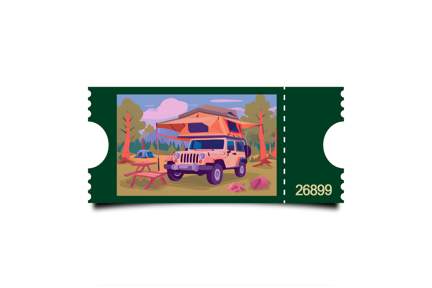 Boleto Ilustracion N 26899