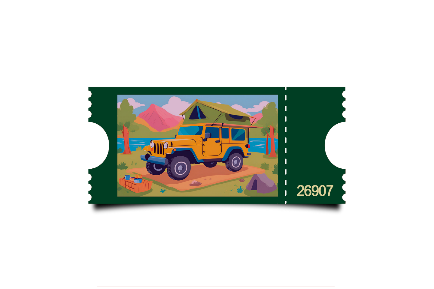 Boleto Ilustracion N 26907