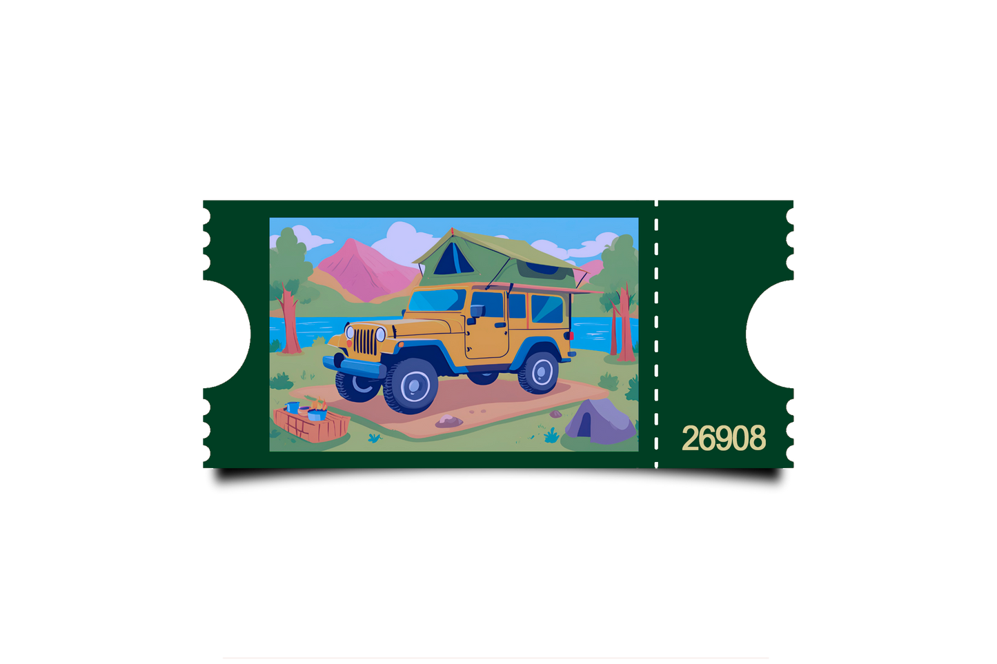 Boleto Ilustracion N 26908