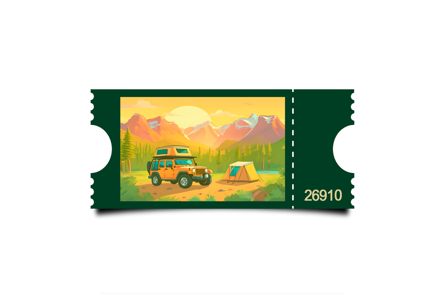 Boleto Ilustracion N 26910