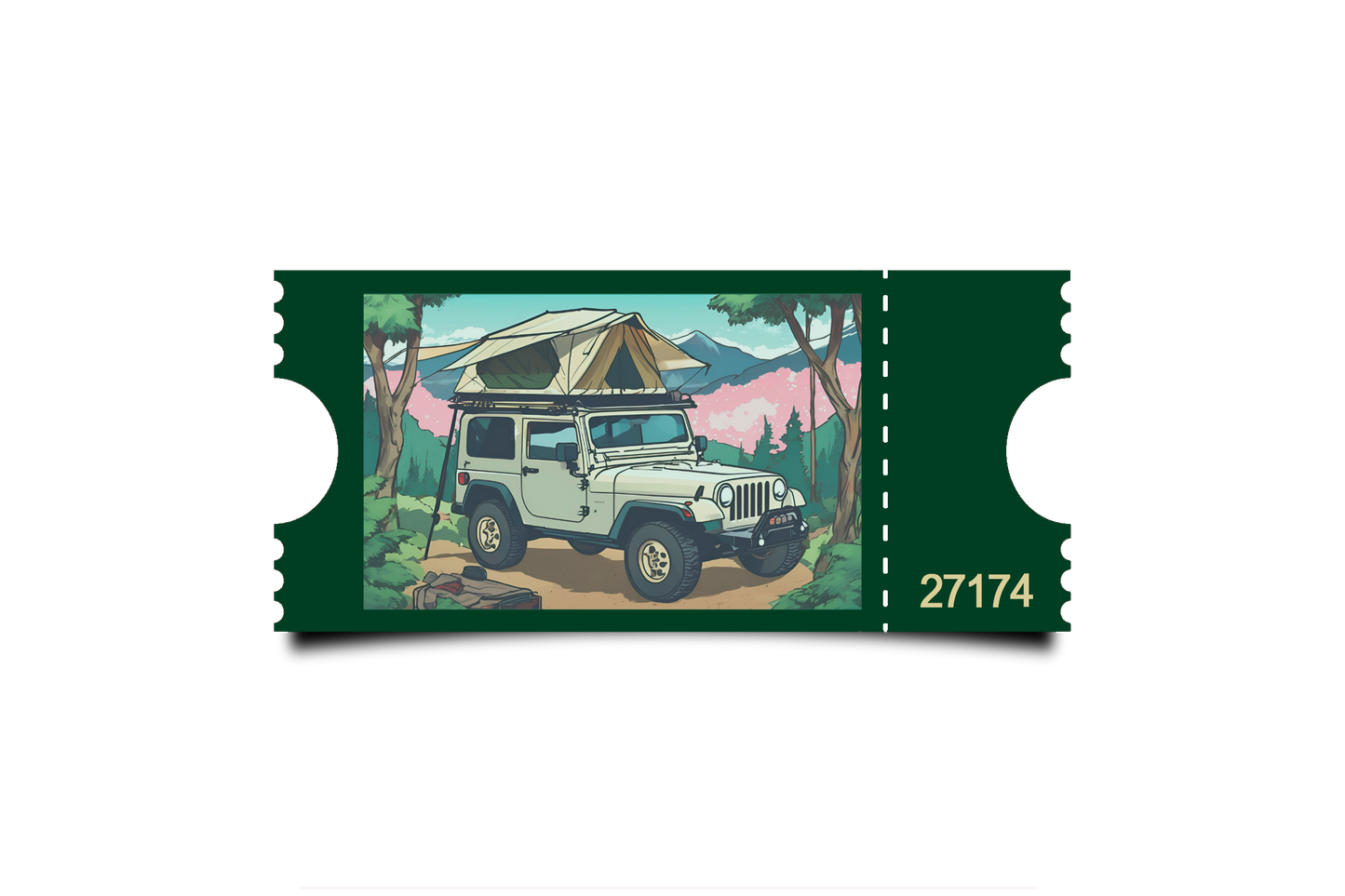 Boleto Ilustracion N 27174