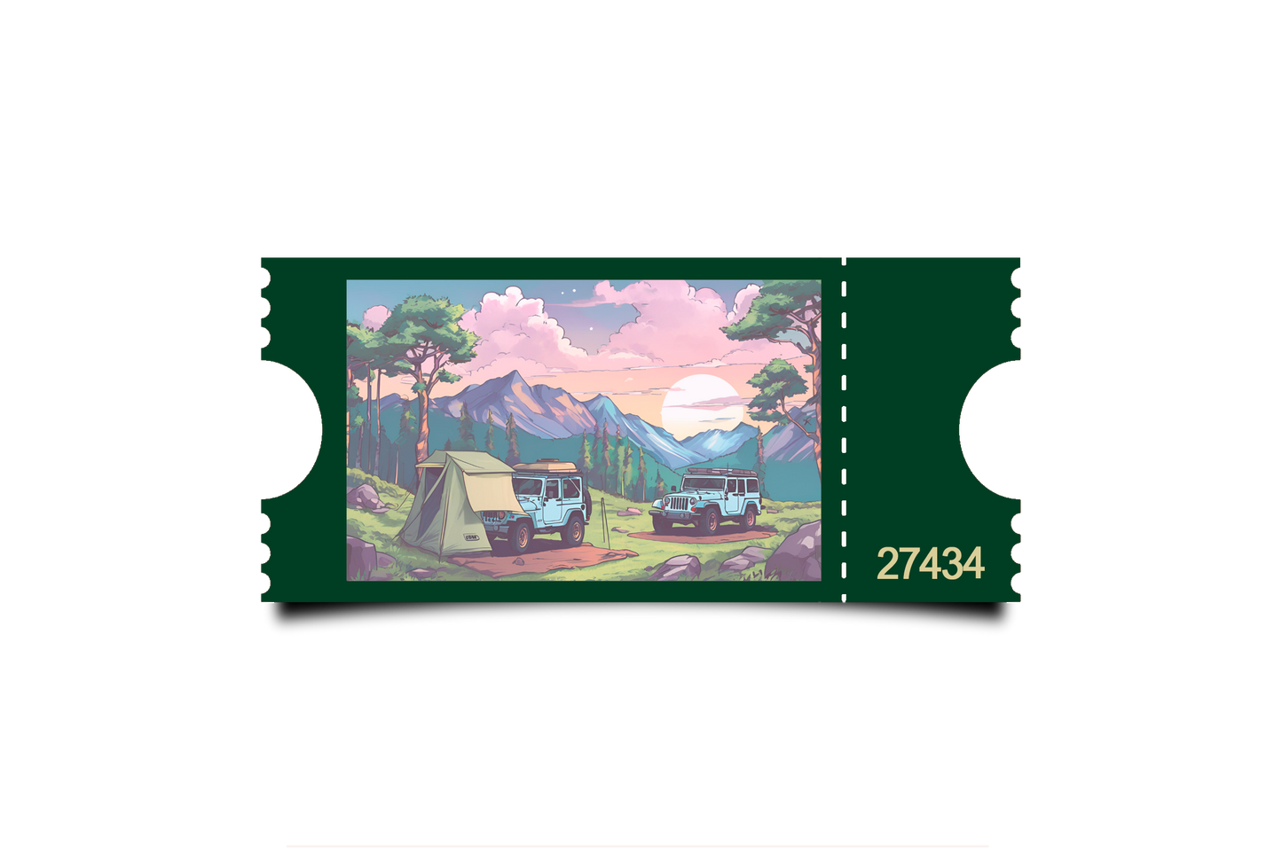 Boleto Ilustracion N 27434