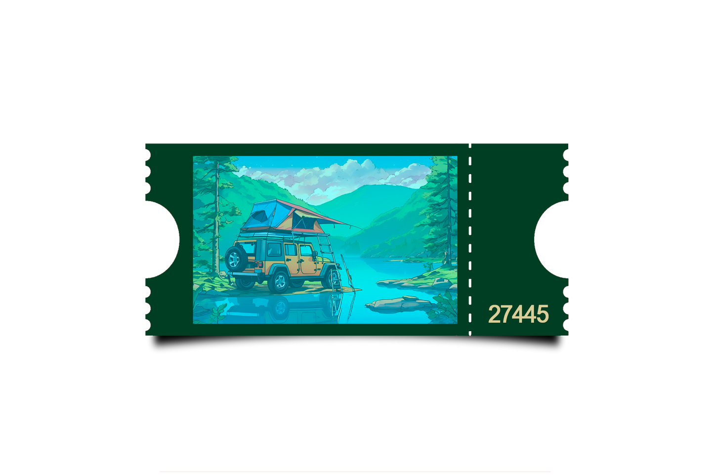 Boleto Ilustracion N 27445