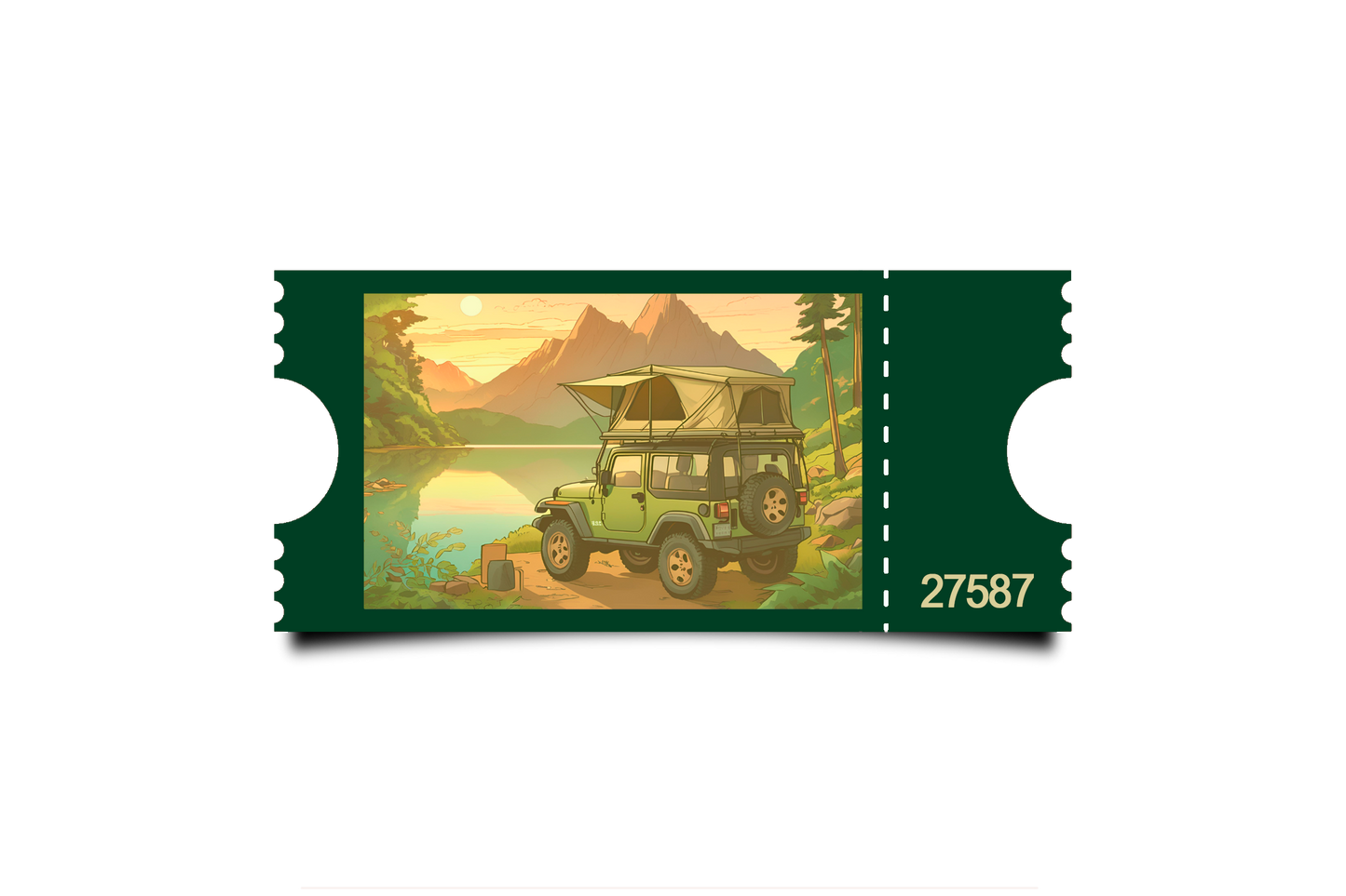 Boleto Ilustracion N 27587