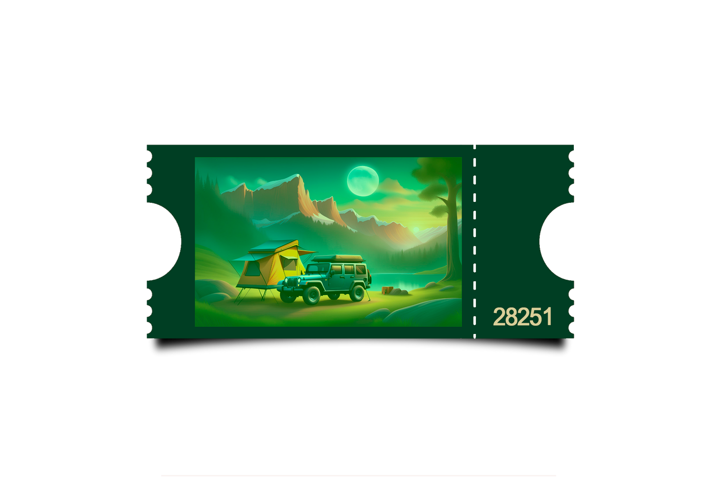 Boleto Ilustracion N 28251