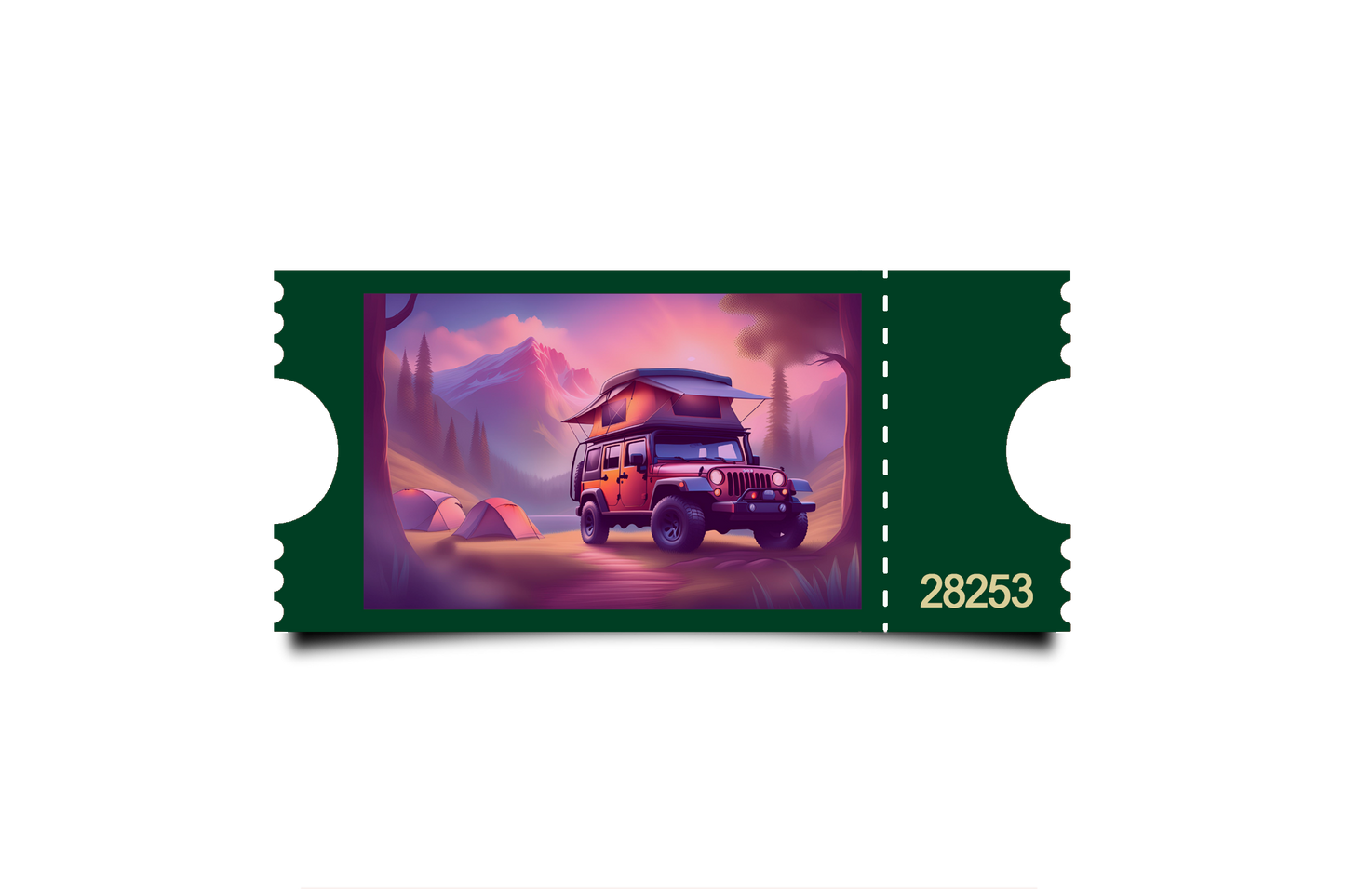 Boleto Ilustracion N 28253