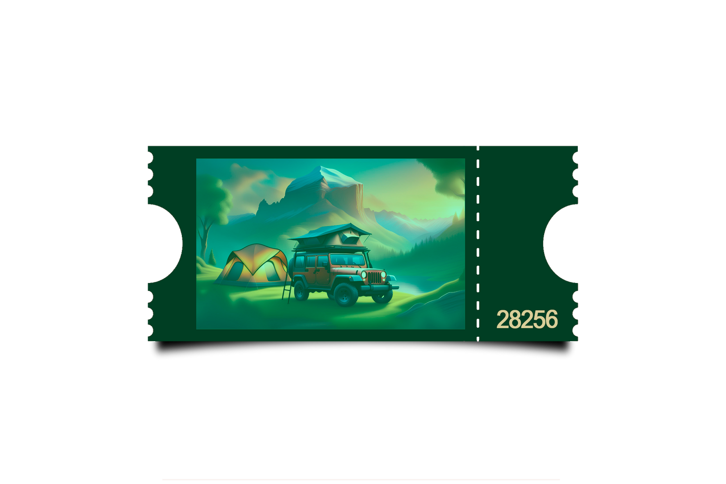 Boleto Ilustracion N 28256