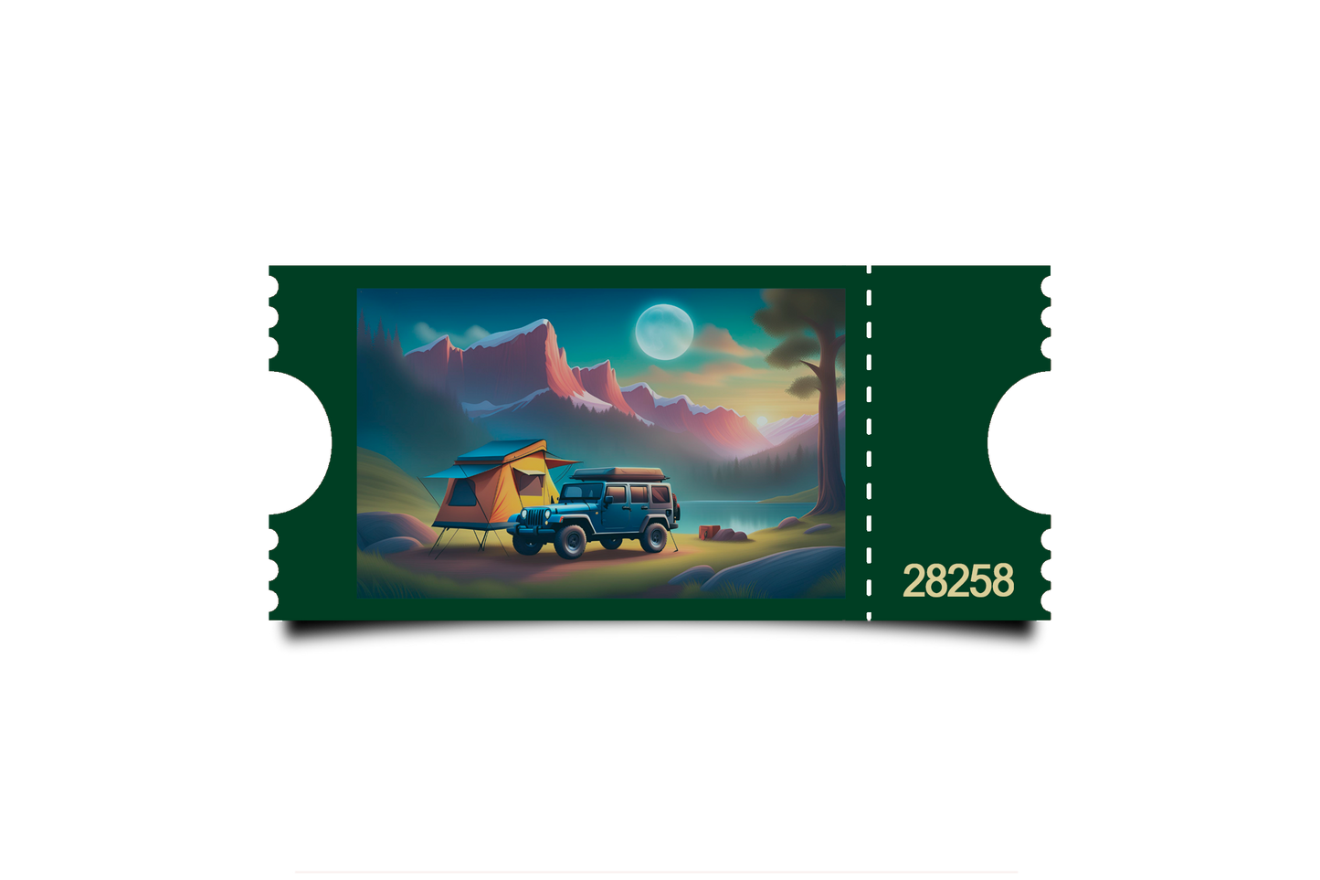 Boleto Ilustracion N 28258