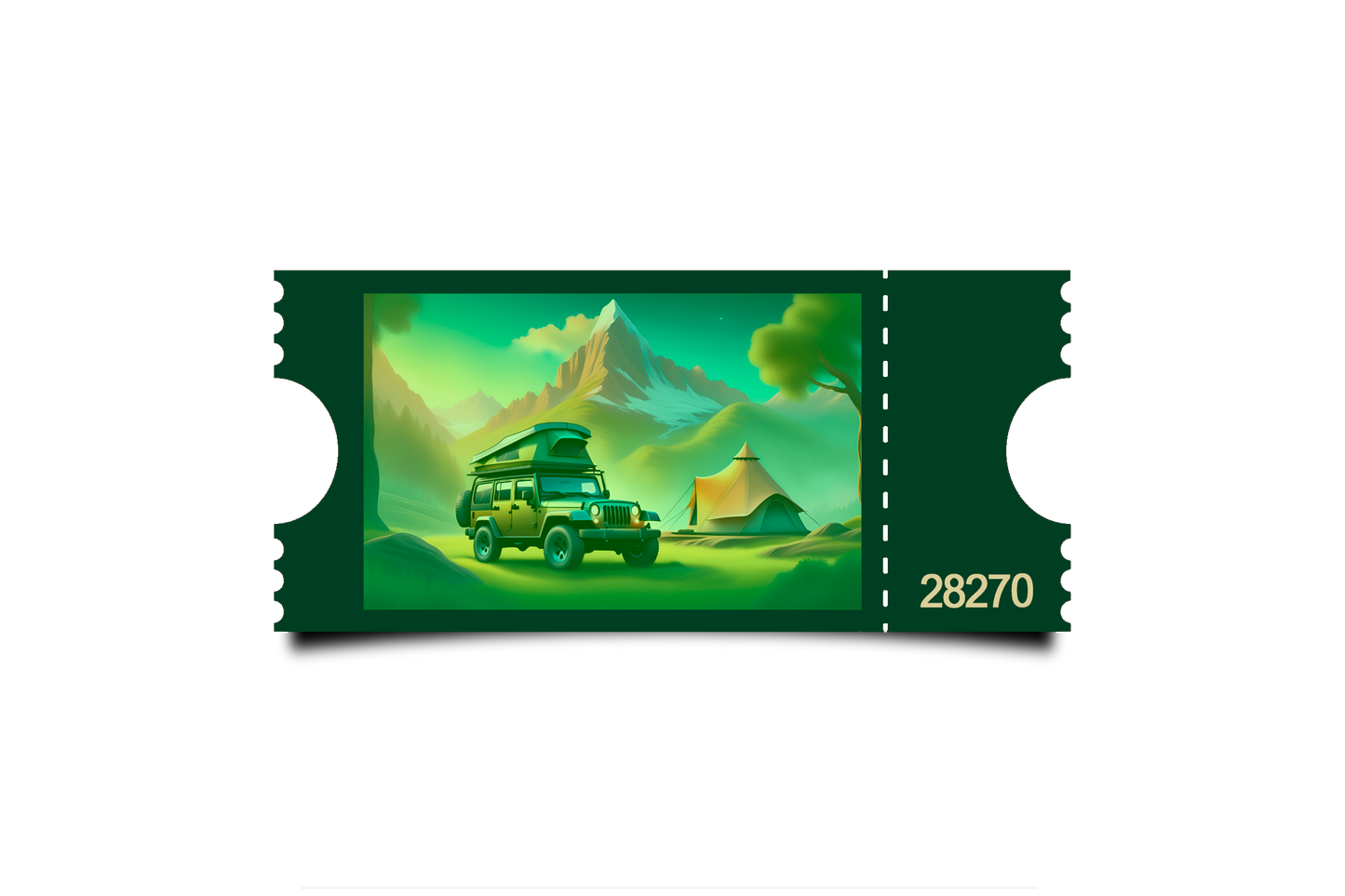 Boleto Ilustracion N 28270