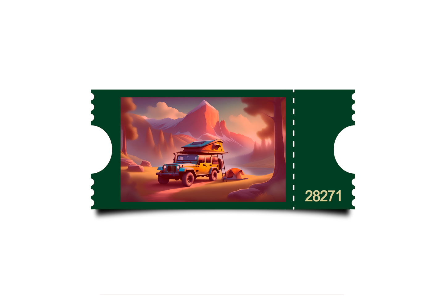 Boleto Ilustracion N 28271