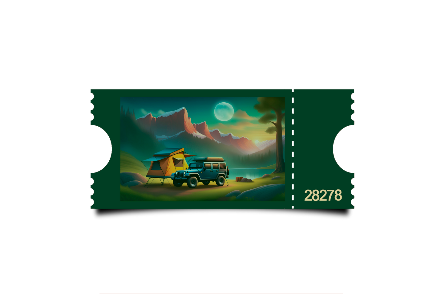 Boleto Ilustracion N 28278