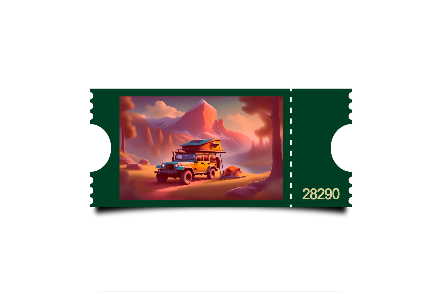 Boleto Ilustracion N 28290