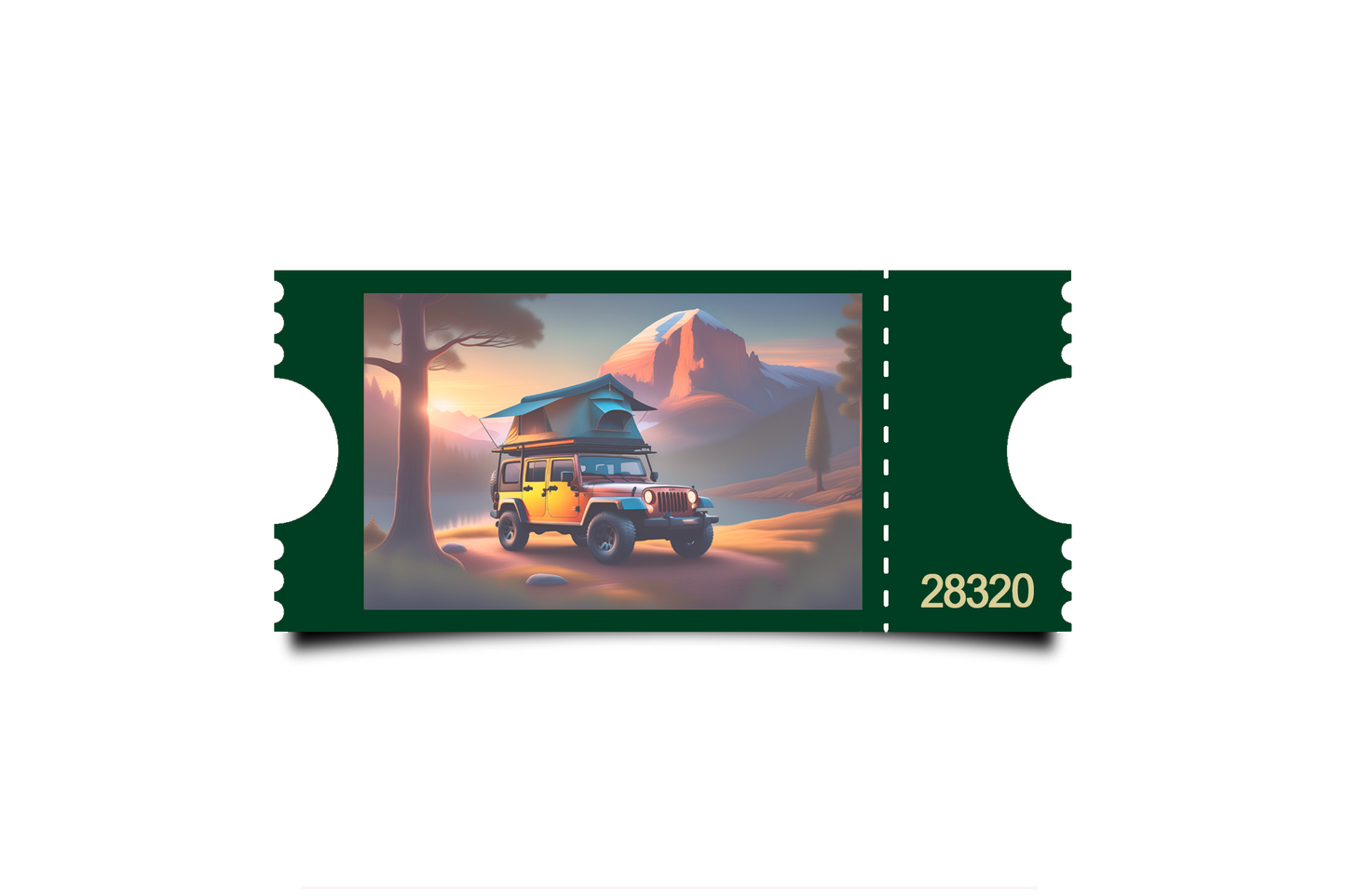 Boleto Ilustracion N 28320