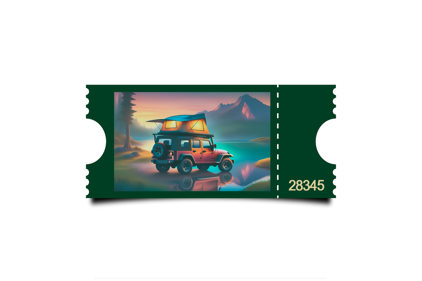 Boleto Ilustracion N 28345