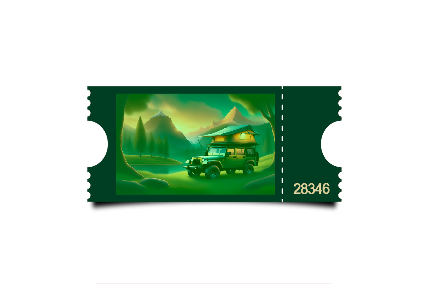Boleto Ilustracion N 28346