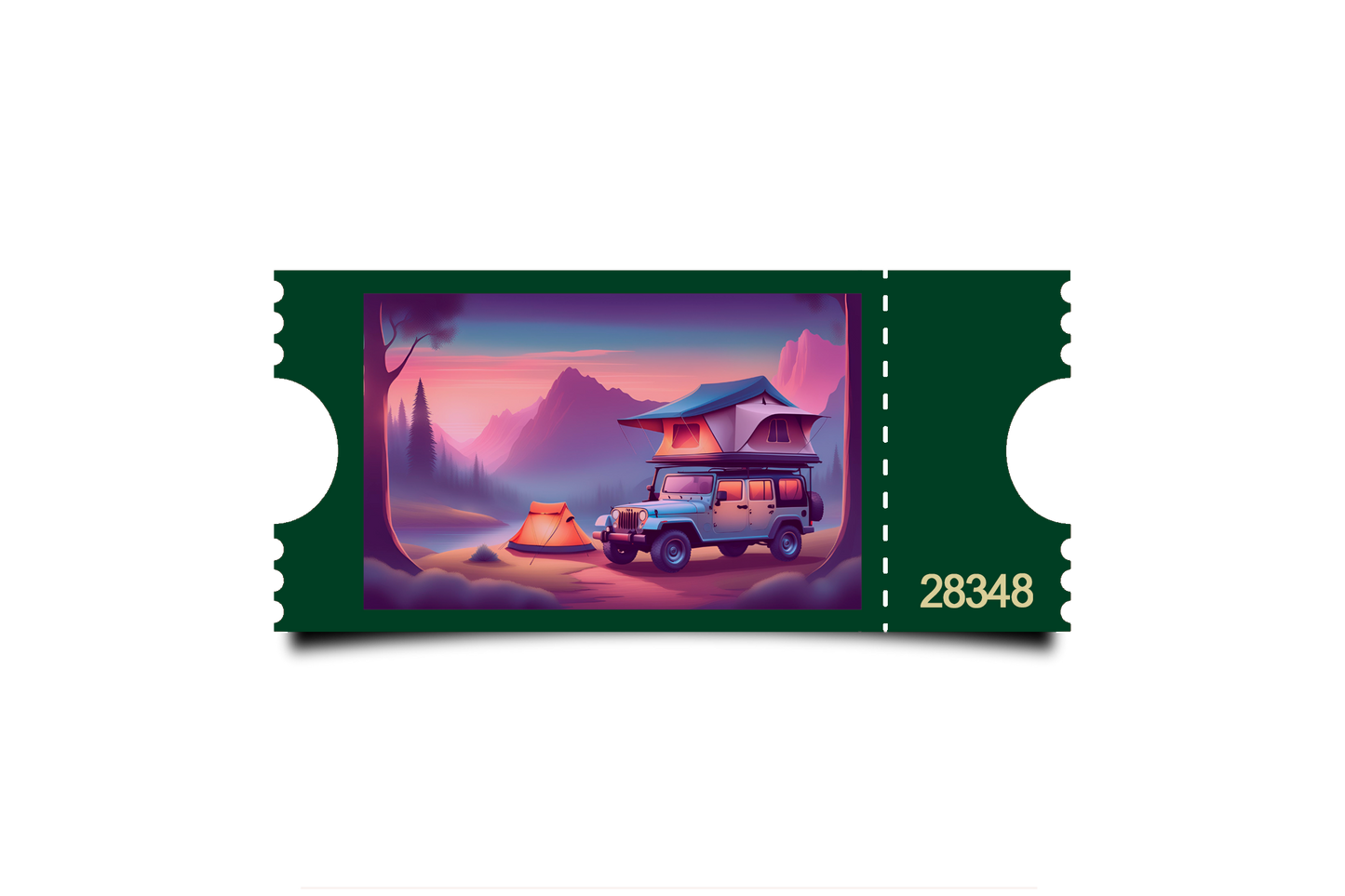 Boleto Ilustracion N 28348