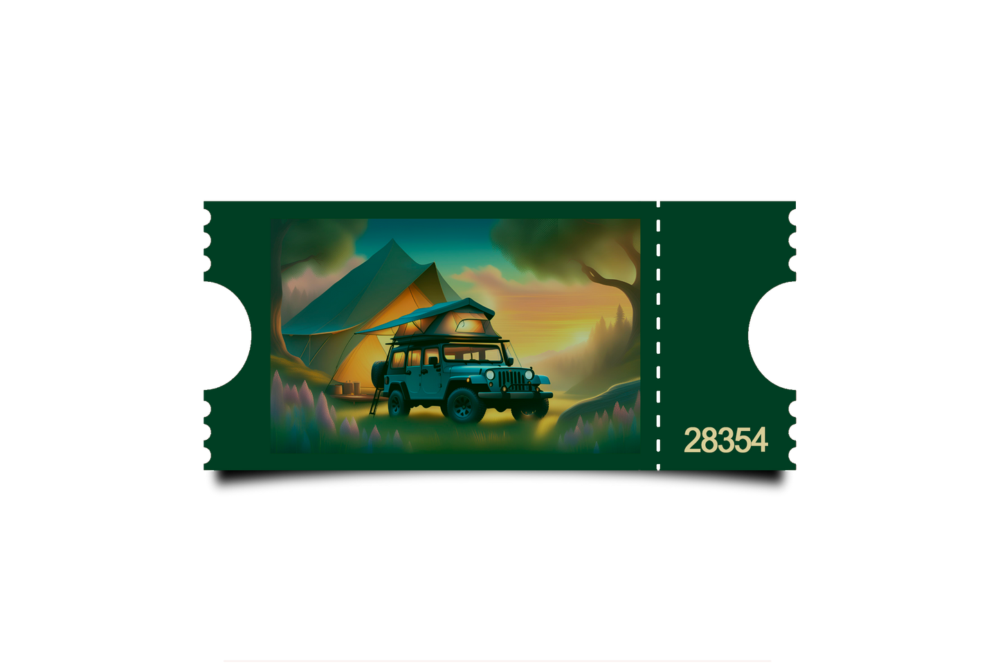 Boleto Ilustracion N 28354