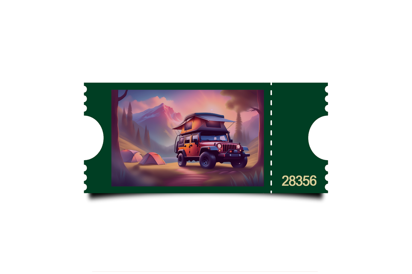 Boleto Ilustracion N 28356