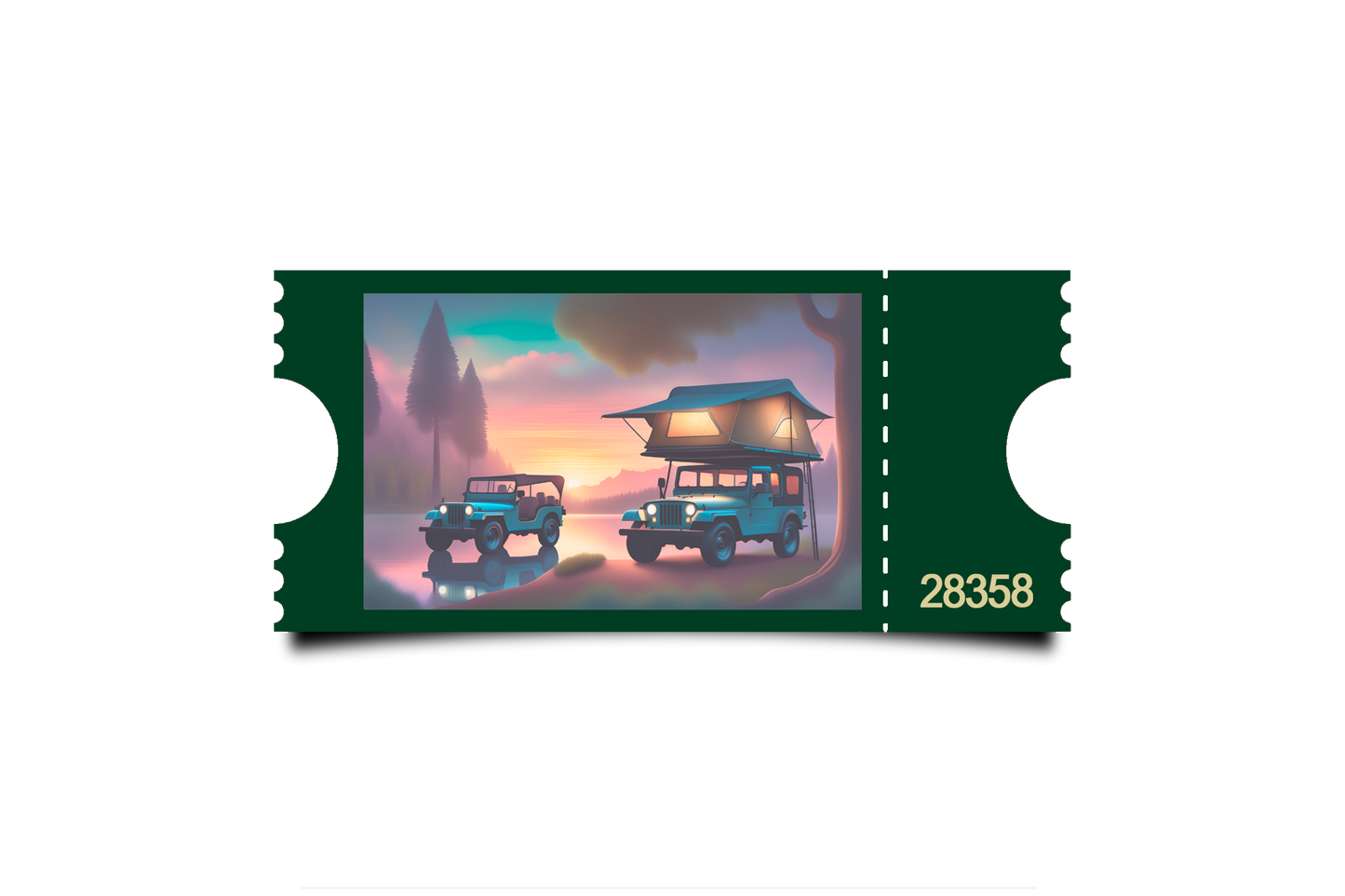 Boleto Ilustracion N 28358
