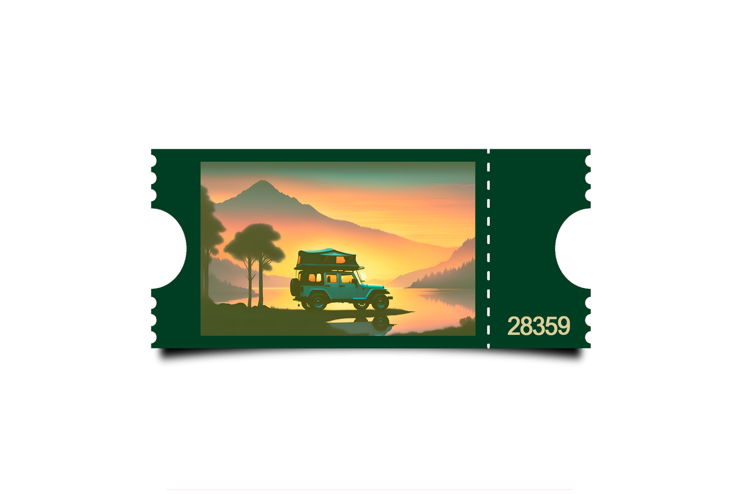 Boleto Ilustracion N 28359