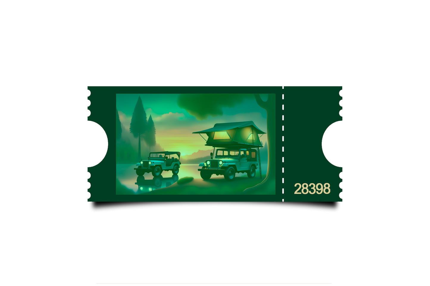 Boleto Ilustracion N 28398