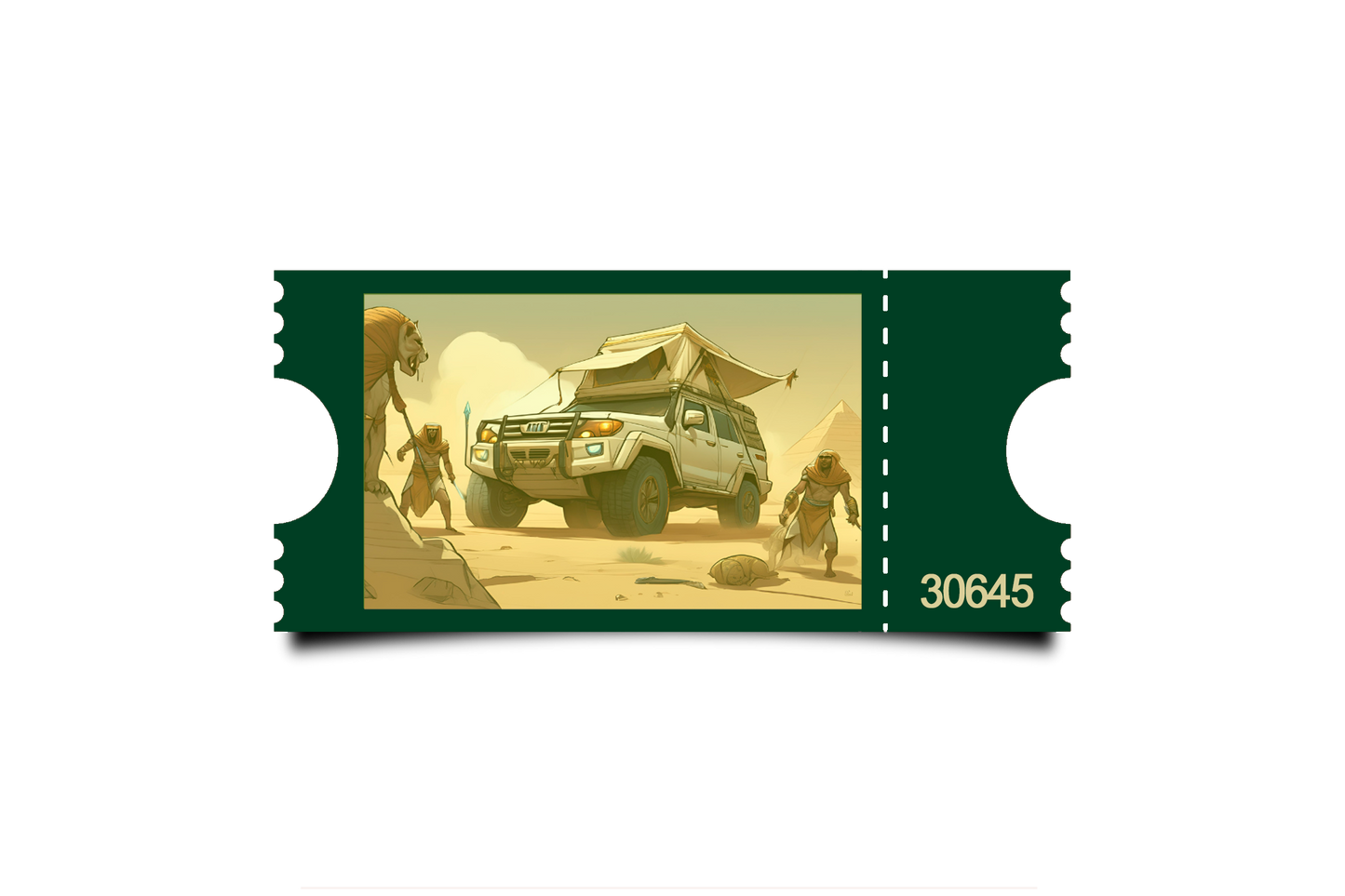 Boleto Ilustración N 30645