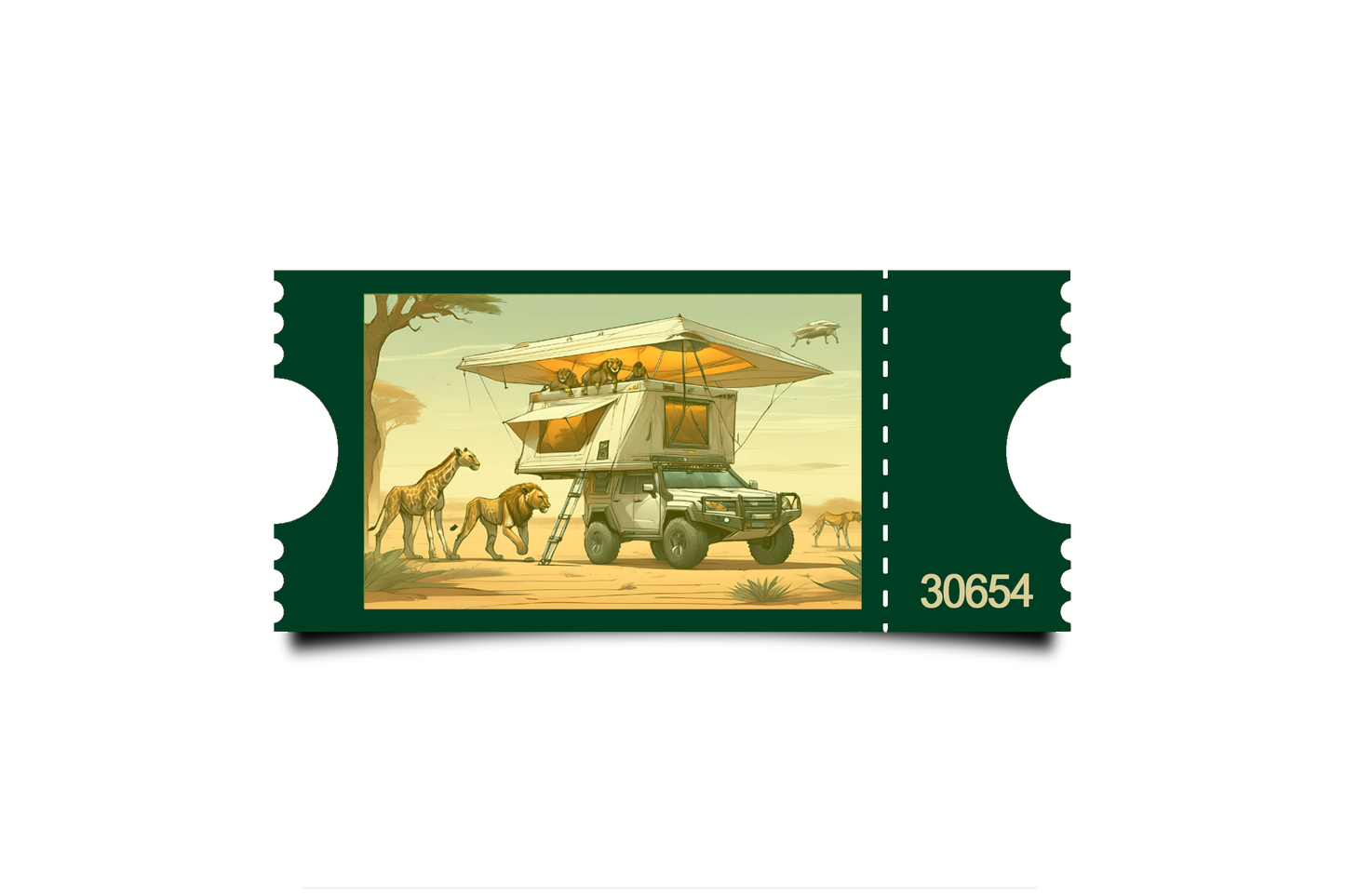 Boleto Ilustración N 30654