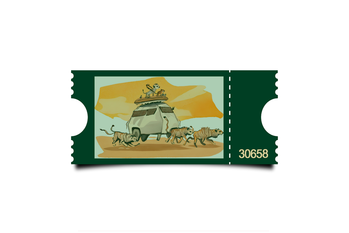 Boleto Ilustración N 30658