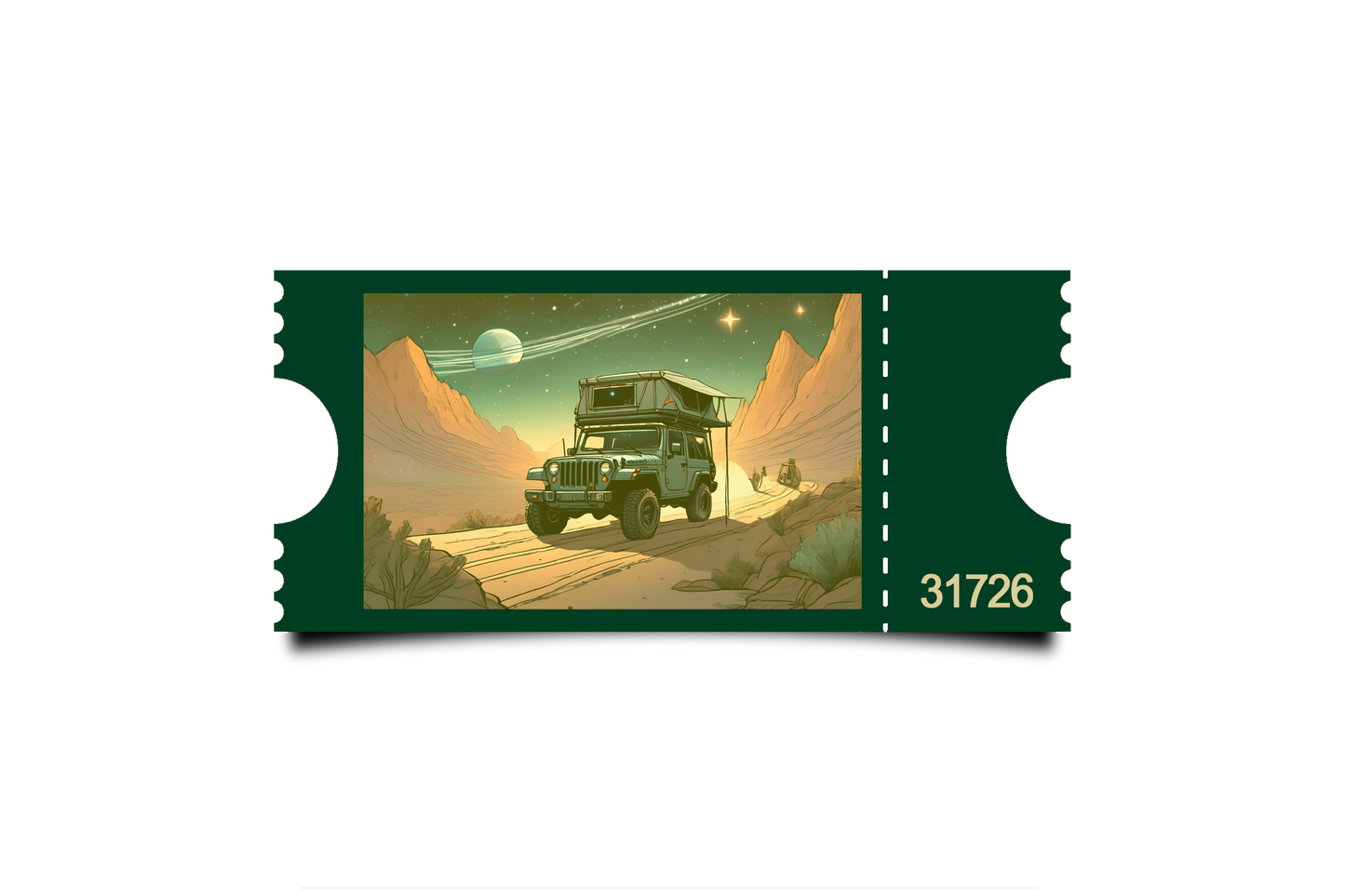 Boleto Ilustración N 31726