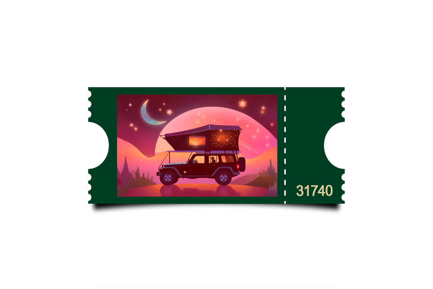 Boleto Ilustración N 31740