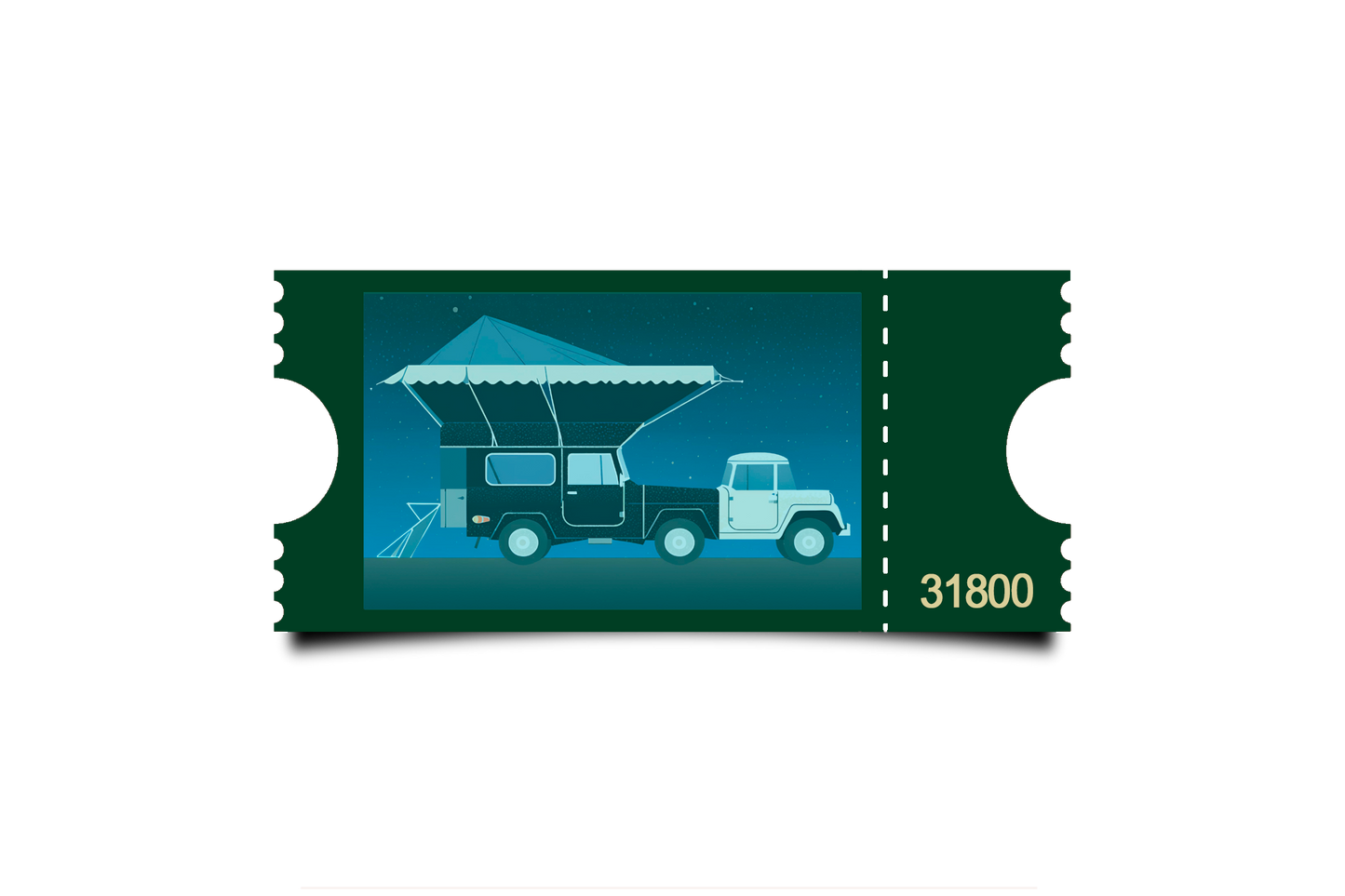 Boleto Ilustración N 31800