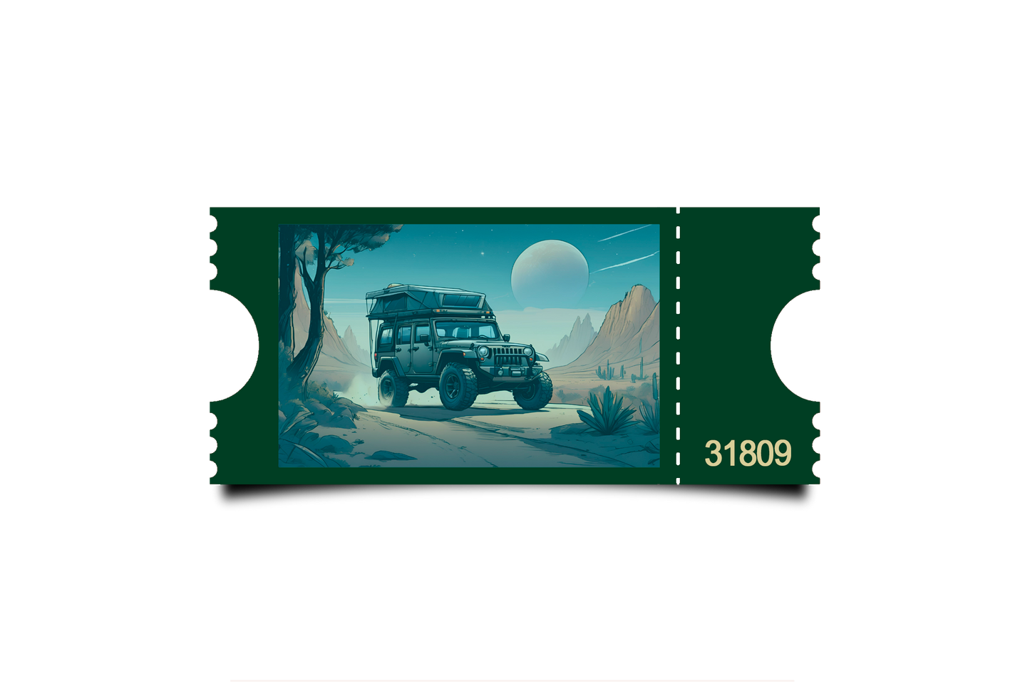 Boleto Ilustración N 31809
