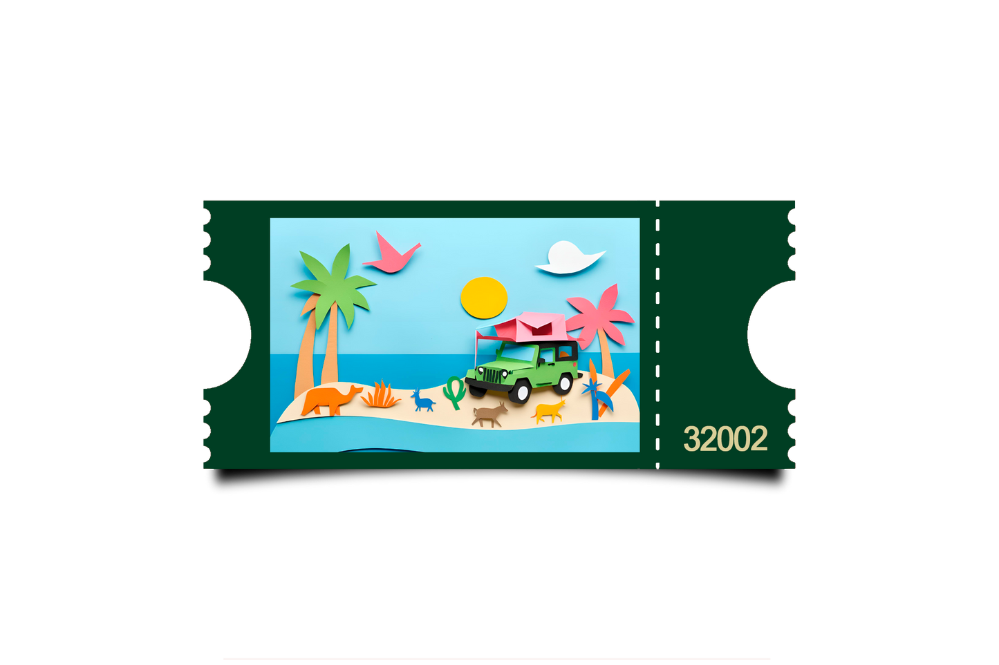 Boleto Ilustración N 32002