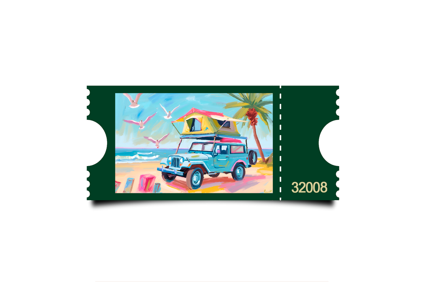 Boleto Ilustración N 32008