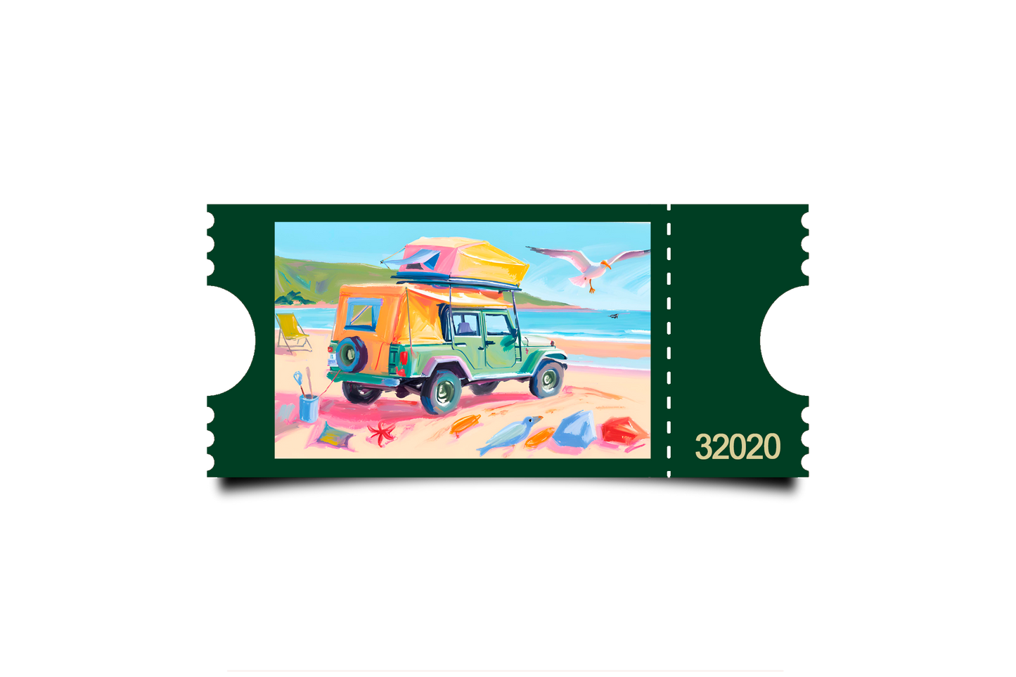 Boleto Ilustración N 32020