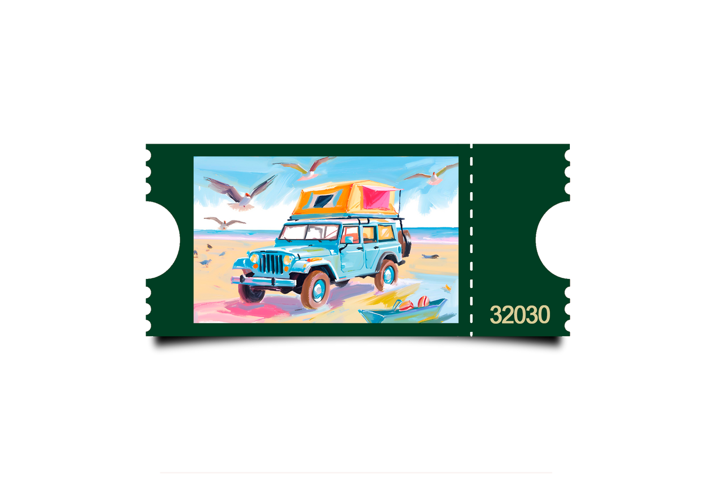 Boleto Ilustración N 32030