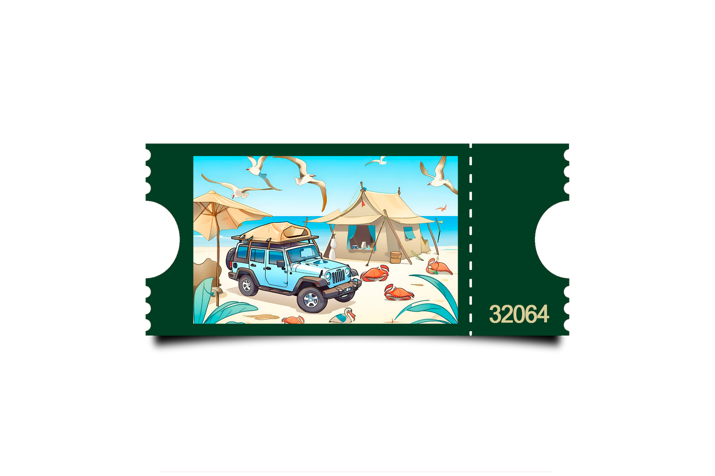 Boleto Ilustración N 32064