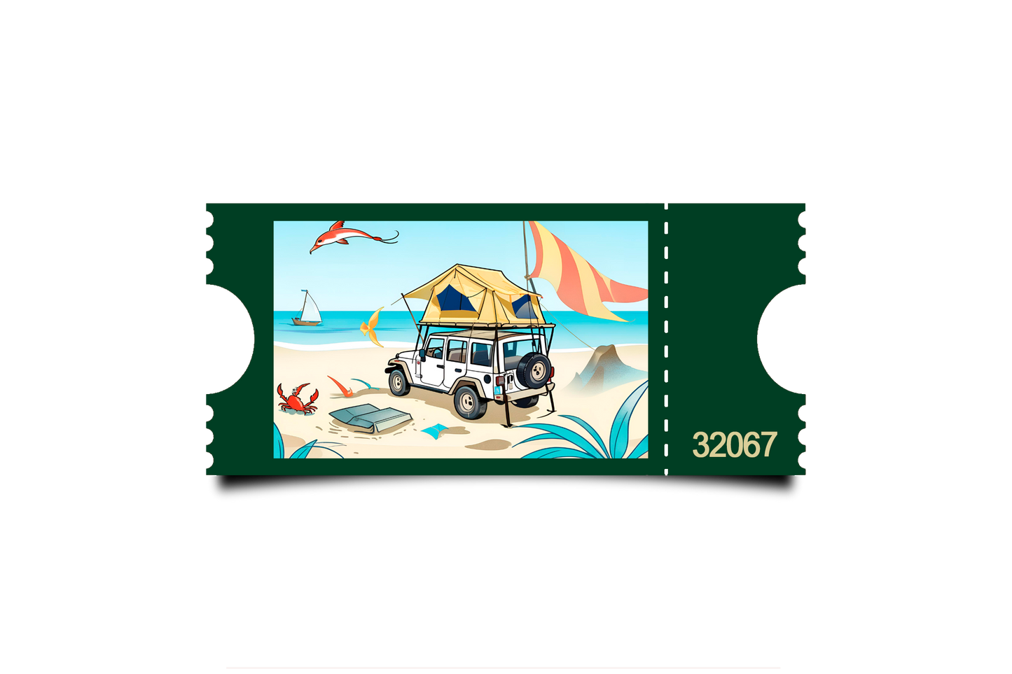 Boleto Ilustración N 32067