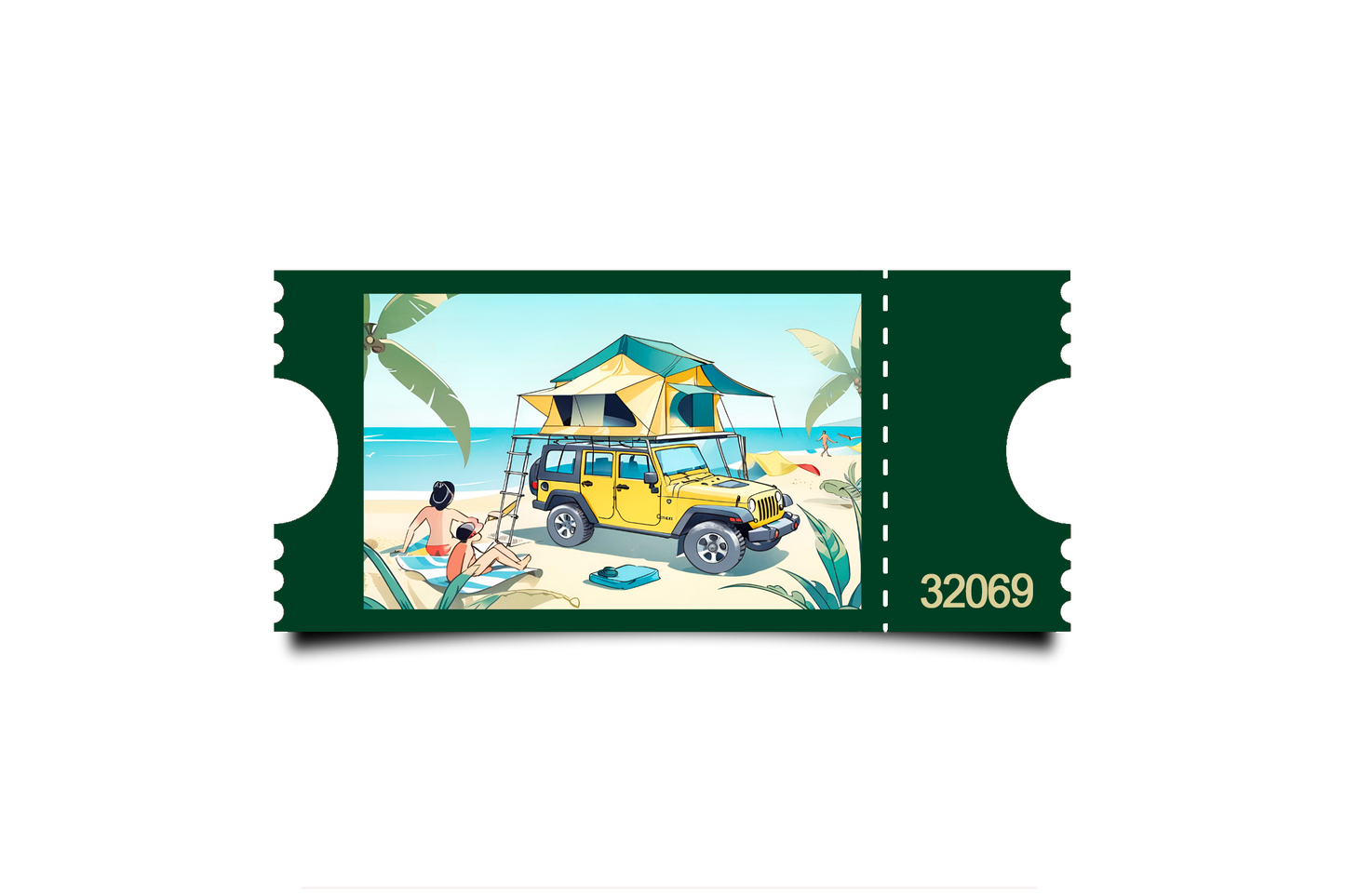 Boleto Ilustración N 32069