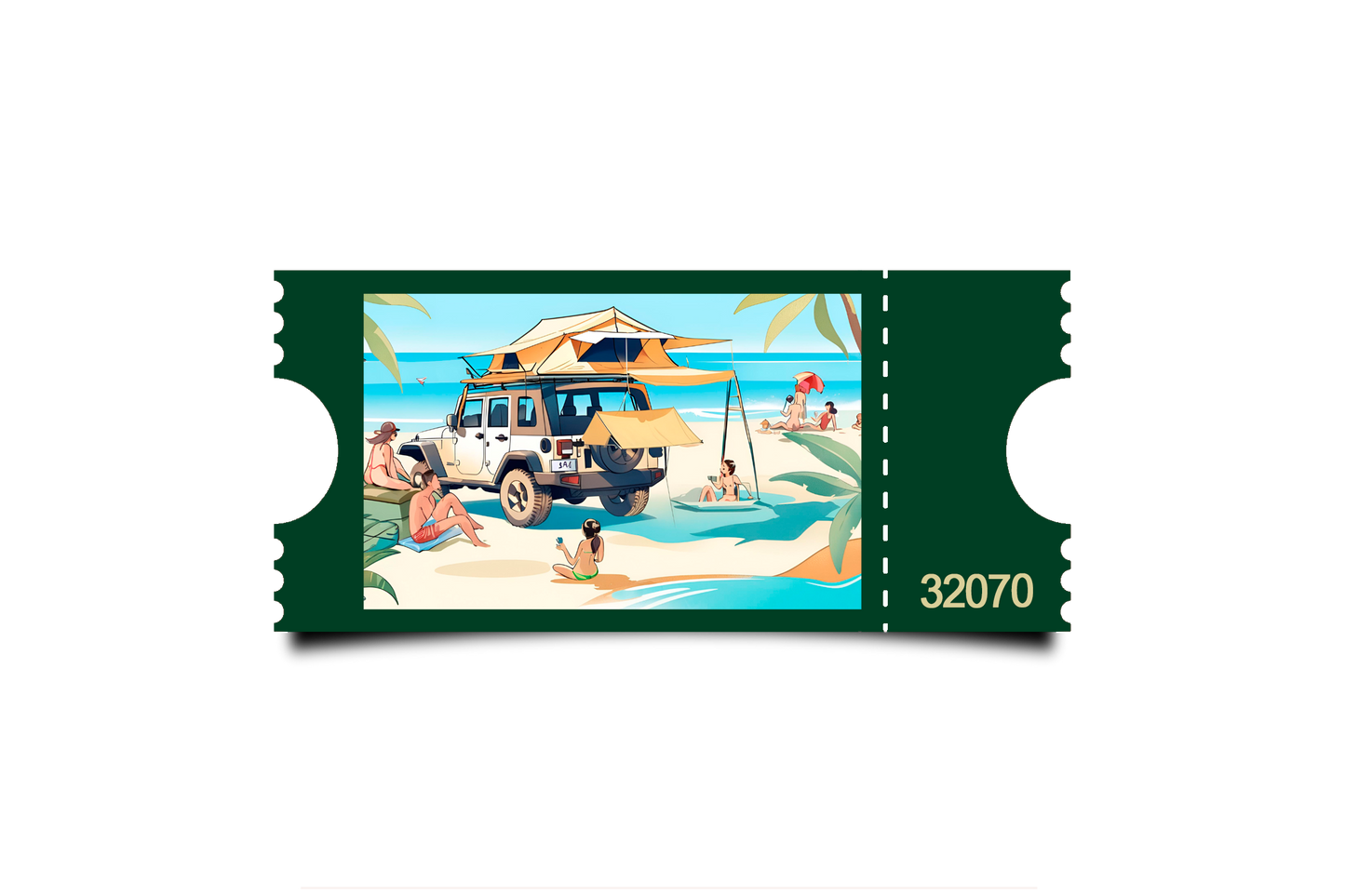 Boleto Ilustración N 32070