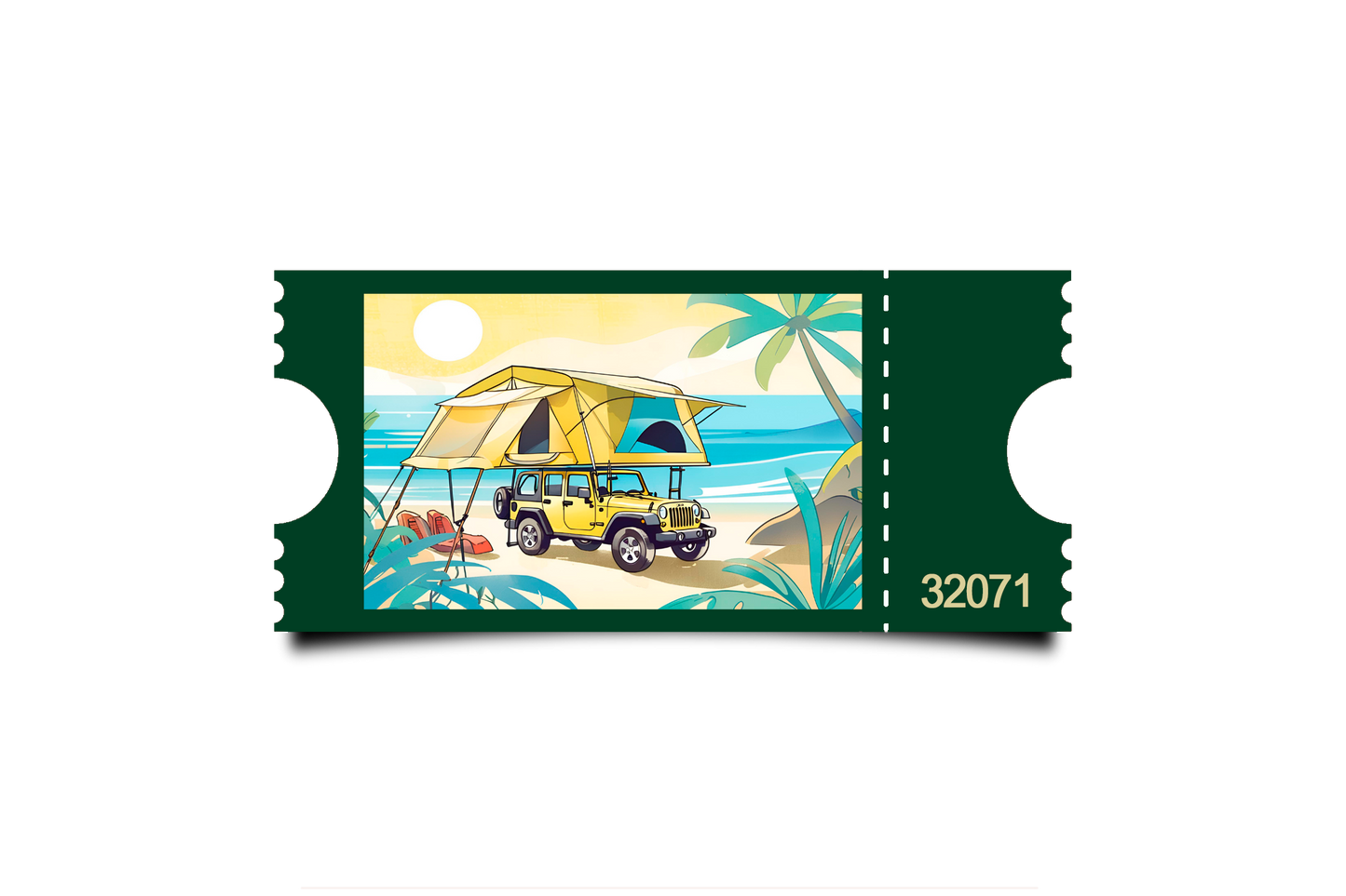 Boleto Ilustración N 32071